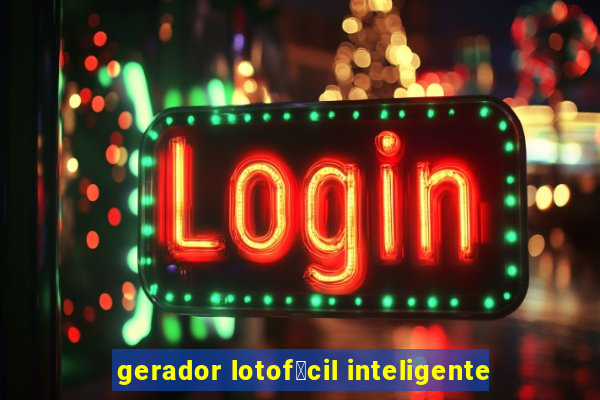 gerador lotof谩cil inteligente